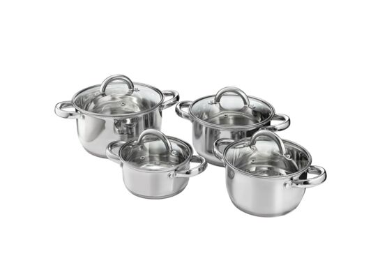 Komplet garnków 8 elementów