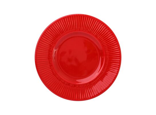 Talerz deserowy Palette Red 22.5 cm AMBITION