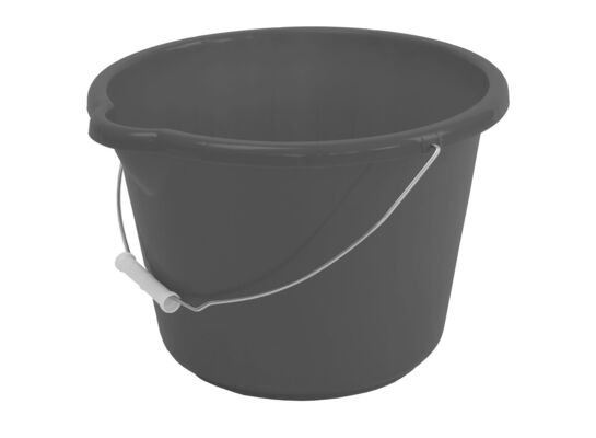 Wiadro domowe 12 l SIMI szary