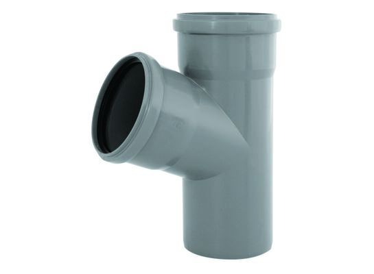 Trójnik 110 x 110 x 67 szary