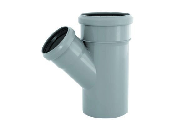 Trójnik 50 x 50 x 45 szary