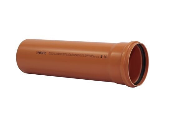 Rura kanalizacyjna PCV zewnętrzna 160 x 3,2 x 500 SN2