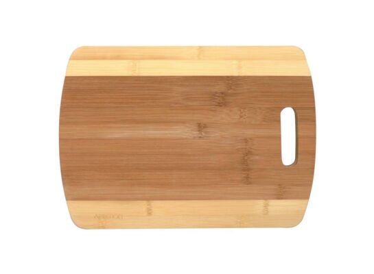 Deska bambusowa do krojenia Panda 35 x 25 x 2 cm z uchwytem AMBITION
