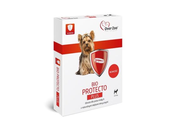 Obroża bio Protecto plus mały pies 35 cm do 10 kg OVER ZOO