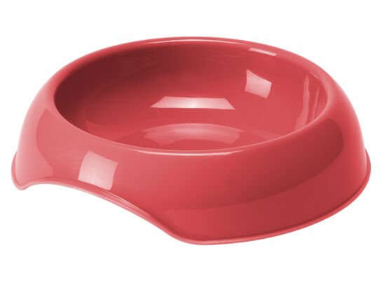 Miska plastikowa gusto 0,2 l 15x15x4 cm koral MODERNA