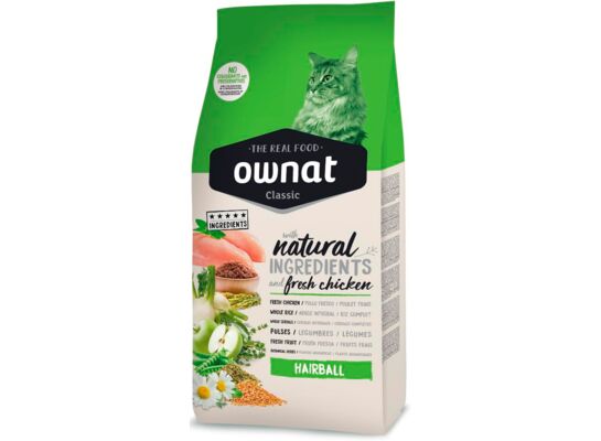 Karma kot CLASSIC Hairball 4 kg OWNAT