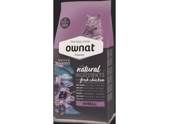 Karma kot CLASSIC Hairball 1,5 kg OWNAT