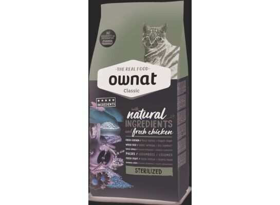 Karma kot CLASSIC Sterilized 1,5 kg OWNAT