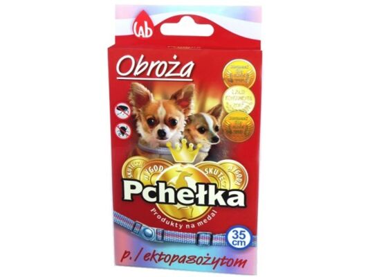 Obroża pies pasożyty MINIATURA PCHEŁKA