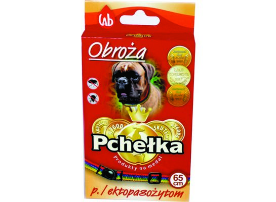 Obroża pies pasożyty 65 cm PCHEŁKA