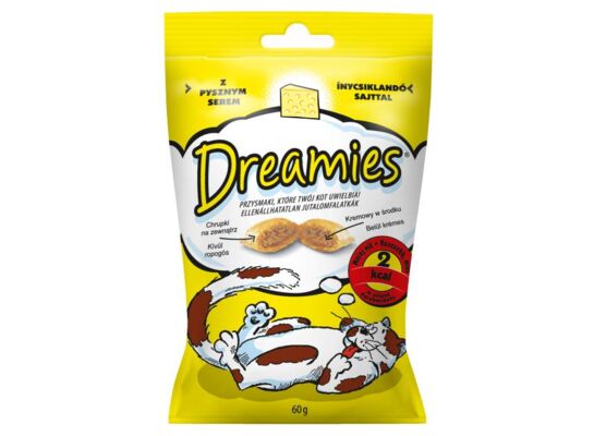 Przysmak Z ŻÓŁTYM SEREM 60 g Dreamies