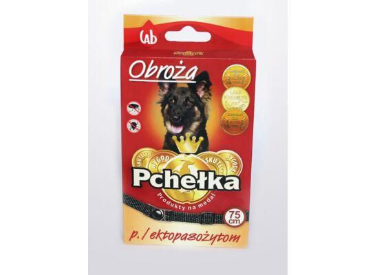 Obroża pies pasożyty XXL Wilczur PCHEŁKA