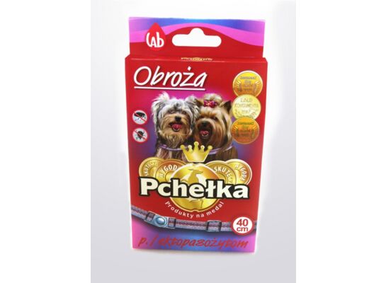Obroża pies pasożyty 40 cm bezzapachowa PCHEŁKA