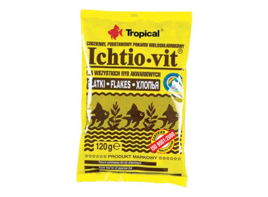 Pokarm ichtio-vit worek 120 g codzienny wieloskł