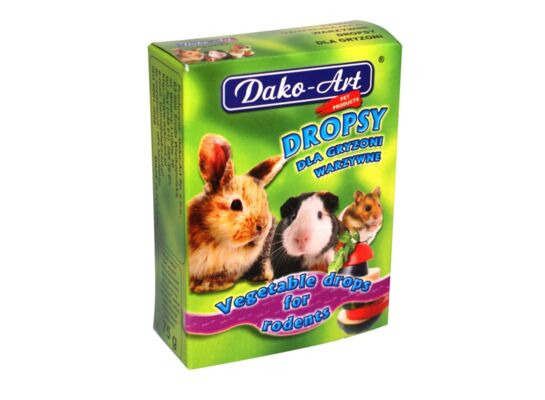 Dropsy warzywne Dako-Art 75 g pokarm dla gryzoni królików