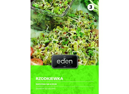 Rzodkiewka na kiełki 25 g Eden