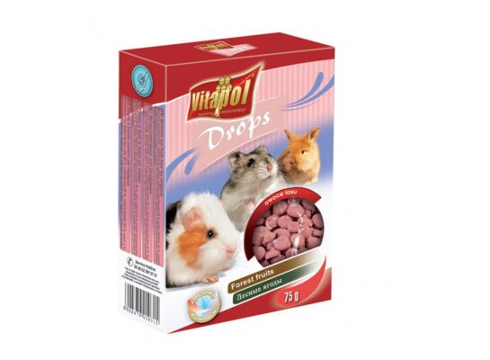 Vitapol dropsy dla gryzoni owoce lasu 75 g