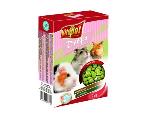 Vitapol dropsy dla gryzoni warzywne 75 g
