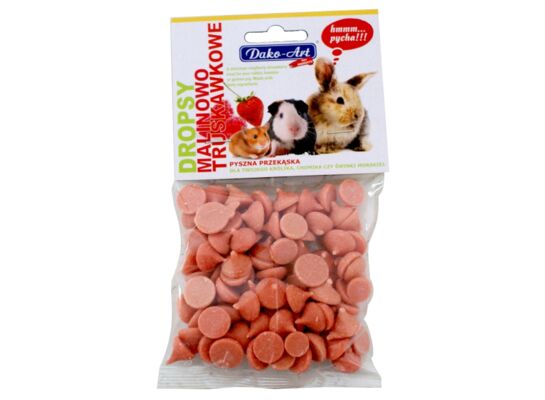 Zawieszka dropsy gryzoń malin-truskaw 75 g