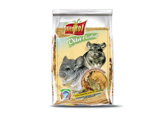 Vitapol spiżarka owocowo warzywna dla szynszyli