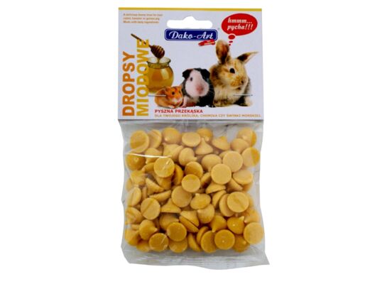 Zawieszka dropsy gryzoń miodowe 75 g