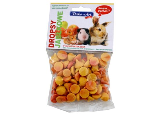 Zawieszka dropsy gryzoń jabłkowe 75 g