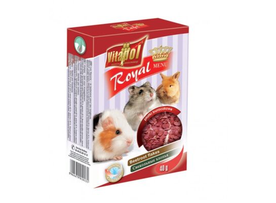 Pokarm dla gryzoni Vitapol menu 40 g płatki buraczek