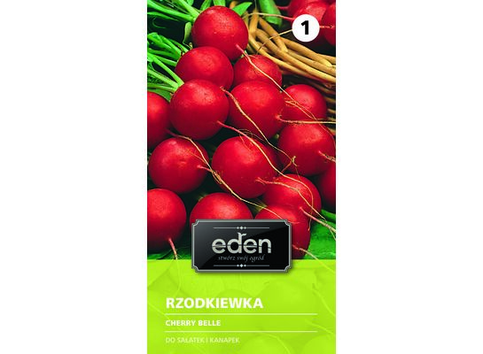 Rzodkiewka okrągła Cherry Belle 5 g Eden