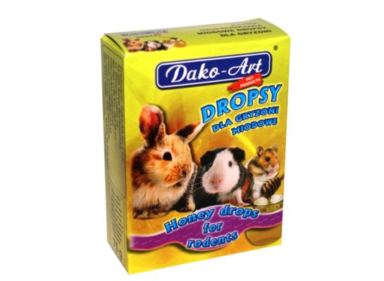 Dropsy miodowe Dako-Art 75 g pokarm dla gryzoni królików