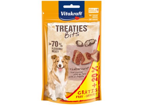 Przysmak dla psa Treaties Bits wątróbka +20% 144 g Vitakraft