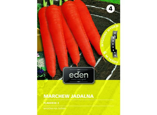 Marchew na taśmie Flakkese 2 - 6 m Eden