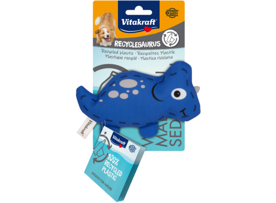 Zabawka dla psa DINO MINI SAURUS niebieska