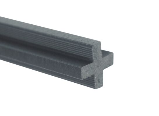 Łącznik krzyżak WPC grafit 240 x 2 x 2 cm Winfloor