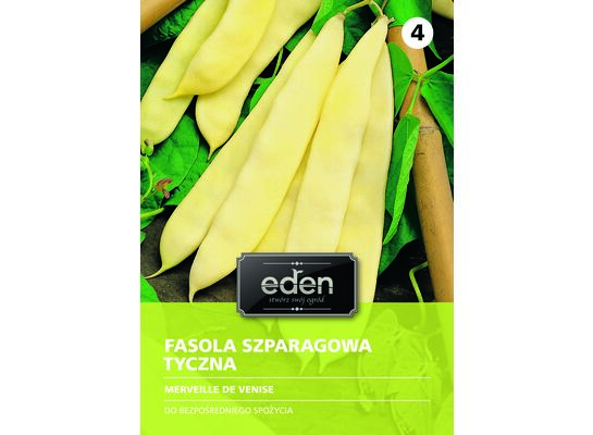 Fasola szparagowa tyczna żółta Merveille de Venise 10 g Eden