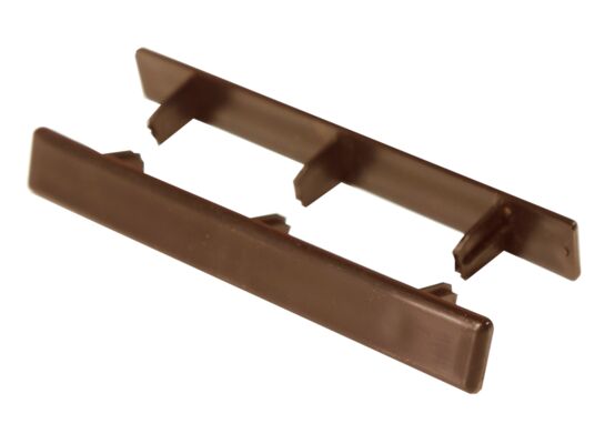 Zaślepka deski WPC jasny brąz 145 mm