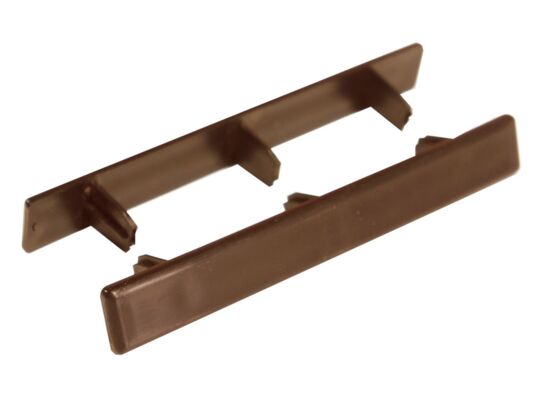 Zaślepka deski WPC 140 mm jasny braz