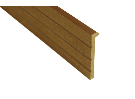 Listwa WPC L dąb brąz 2400 x 70 x 12