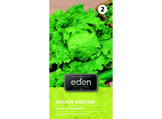 Sałata gruntowa krucha Doree De Printemps 1 g Eden
