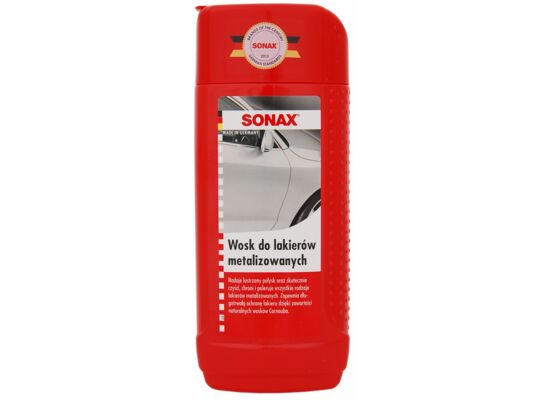 Wosk do lakieru metalik 250 ml SONAX