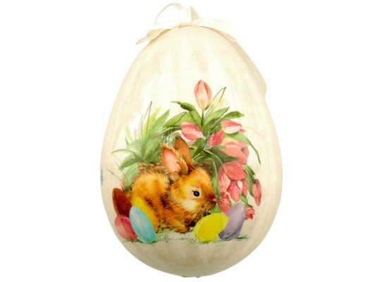 Zawieszka jajko styropian 20 cm