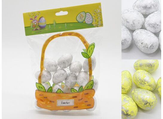 Jajka wielkanocne styropianowe 2,5 x 3,5 cm