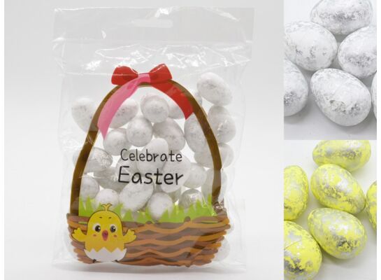 Jajka wielkanocne styropianowe 2 x 3 cm 36 szt.