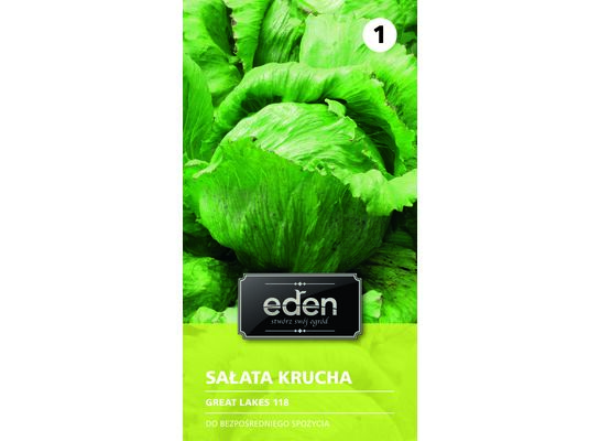 Sałata gruntowa krucha Great Lakes 118 - 1 g Eden