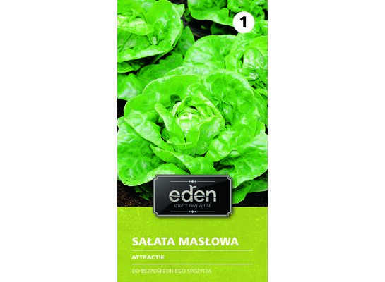 Sałata gruntowa masłowa Attractie 1 g Eden