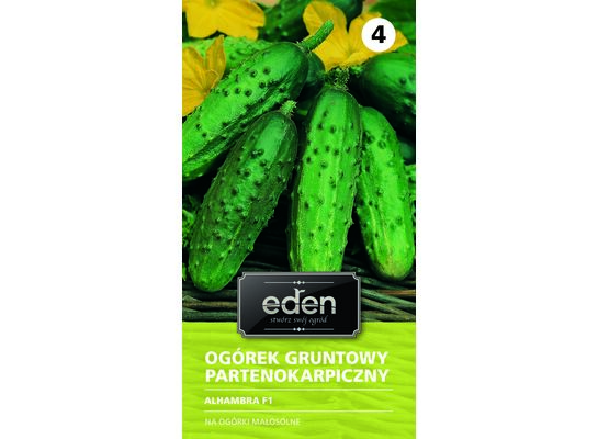 Ogórek gruntowy partenokarpiczny Alhambra F1 2 g Eden