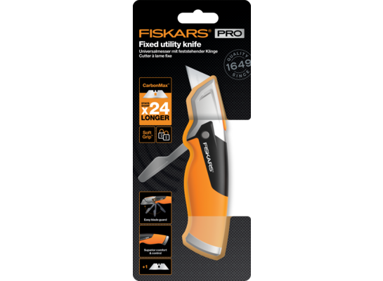 Nóż uniwersalny CarbonMax ze stałym ostrzem 25,9 x 10,9 x 3 cm