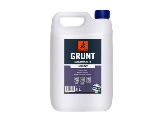 Grunt akrylowy koncentrat 5 l Dragon
