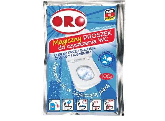 Pianotwórczy proszek do czyszczenia WC saszetka 100 g