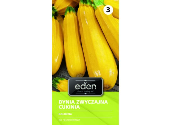 Dynia zwyczajna - cukinia Goldena 3 g Eden