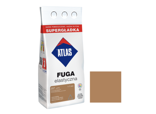 Fuga elastyczna 207 latte 2 kg Atlas